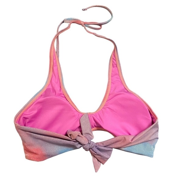 BCBGeneration Shimmery Convertible Bikini Top NWT - Picture 5 of 7